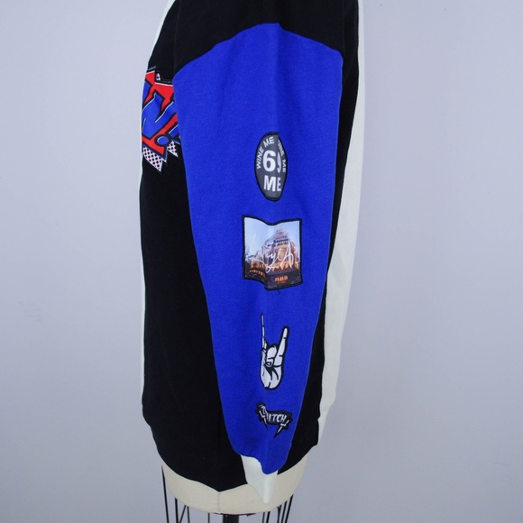 Katie Judith Sweatshirt Colorblock Patches Graphic - Picture 5 of 7